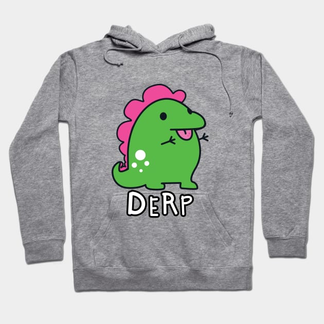 Derpy Dino T Rex Hoodie TeePublic